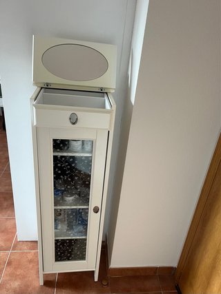 Armario vitrina baño Flaren Ikea