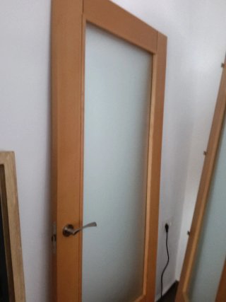 Puertas de Interior con Cristal Mate