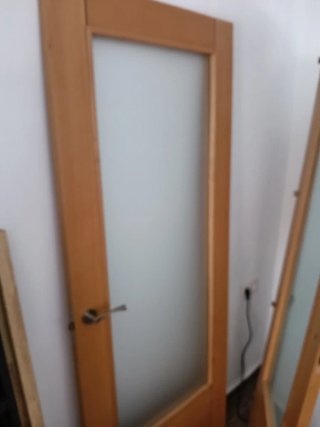 Puertas de Interior con Cristal Mate