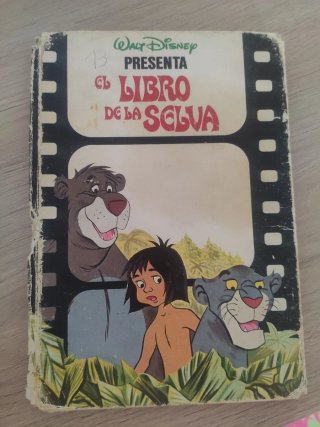 Libro antiguo Walt Disney