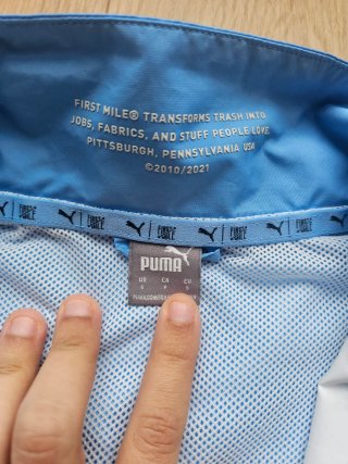 Chaqueta Manchester City Puma Azul/Blanca