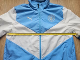 Chaqueta Manchester City Puma Azul/Blanca
