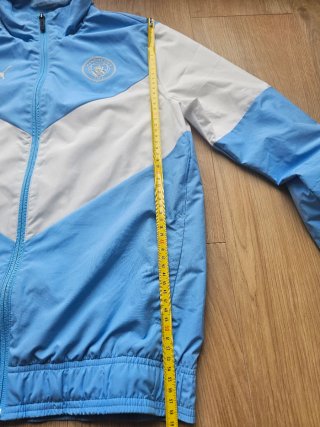 Chaqueta Manchester City Puma Azul/Blanca