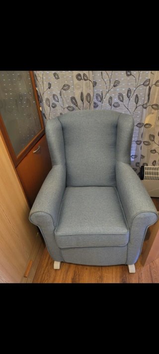 Sillón Balancín Azul