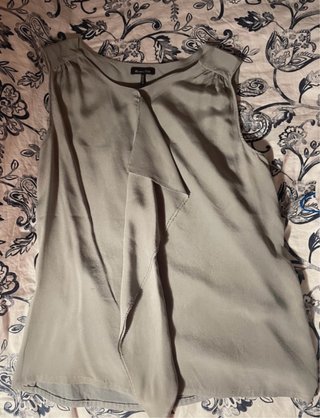 Blusa Massimo Dutti Gris