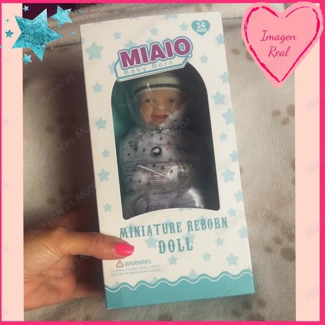 Muñeca reborn bebé silicona flexible
