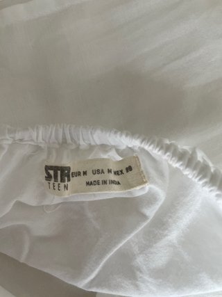Top blanco Pull&Bear talla M