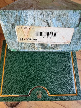 Caja Rolex Daytona Zenith 34.00.02