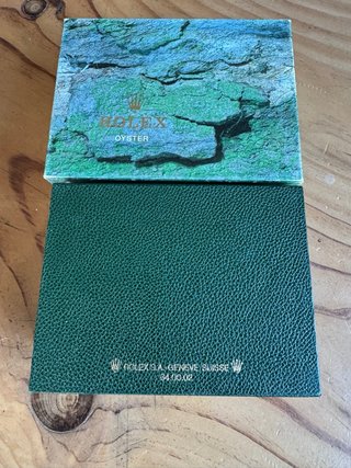 Caja Rolex Daytona Zenith 34.00.02