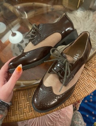 Zapatos Oxford Bicolor HF Shoes Talla 37