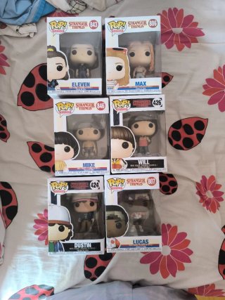 Set de 6 Funko Pop Stranger Things