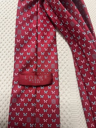 Corbata Loewe Roja