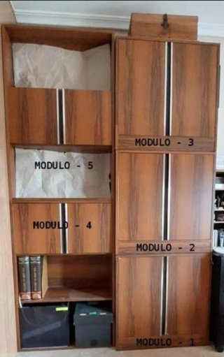 Mueble Estantería Modular Madera