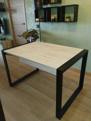 Mesa Extensible Estilo Industrial