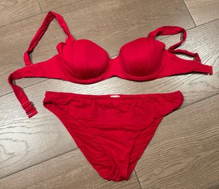 Bikini Calzedonia Rojo Mujer Talla S