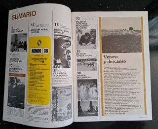 Revista ROMBO Nº36 Verano 1981 Renault Competición