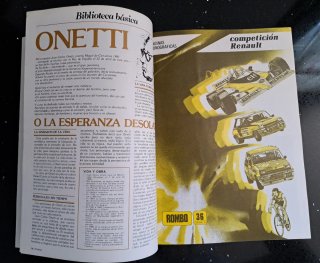 Revista ROMBO Nº36 Verano 1981 Renault Competición
