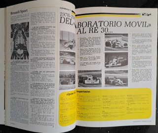 Revista ROMBO Nº36 Verano 1981 Renault Competición