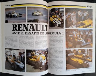 Revista ROMBO Nº36 Verano 1981 Renault Competición