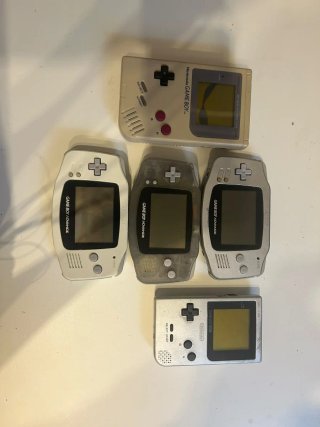 Lote 3 Consolas Nintendo Game Boy Advance dmg...