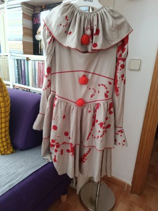 Disfraz Payasa Halloween Talla S