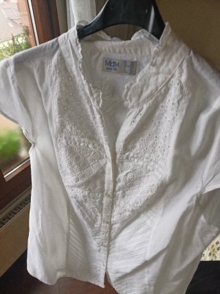 Blusa Blanca MdM Talla M