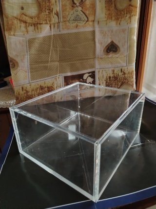 Box per ETB n plexiglass trasparente magnetica