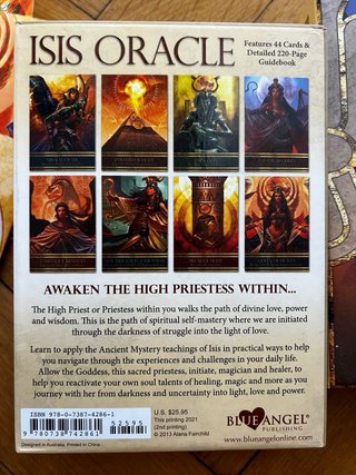 Isis Oracle de Alana Fairchild – cartas oráculo