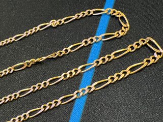 Cadena Figaro Cartier Oro 18k 65cm