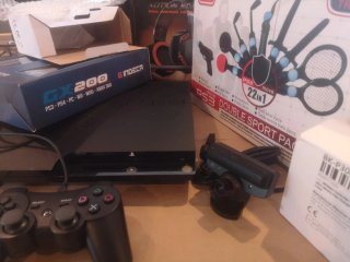 PS3 + MANDOS + CAMARA + PSMOVE + MULTIMEDIA