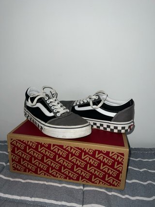 Zapatos Vans Talla 40 Negro/Gris