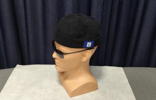 Gorra Docker de Pana Negra