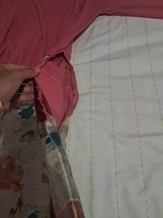 Vestido con falda estampada