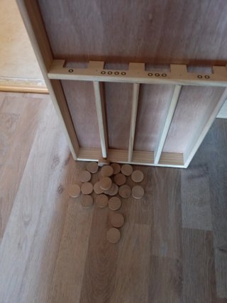 Juego de mesa de madera para niños