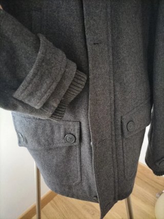 Abrigo gris hombre Talla S-36