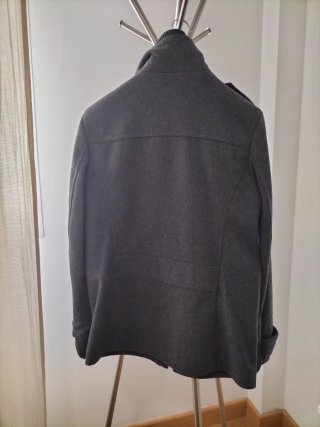 Abrigo gris hombre Talla S-36