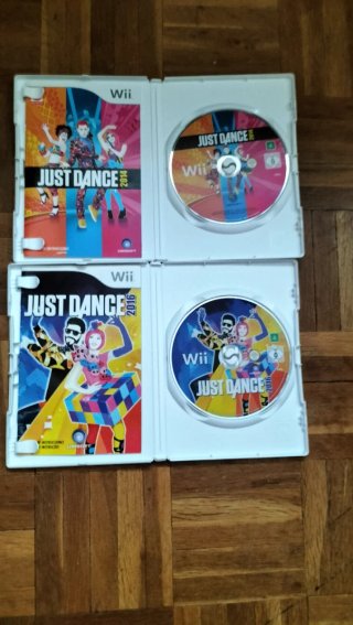 2 Juegos Wii: Just Dance 2014 y 2016