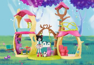 Casa del Árbol Enchantimals Playhouse Mattel FCG94