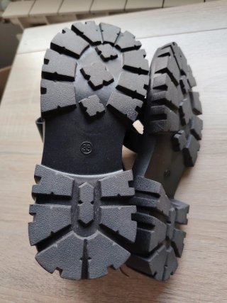 Sandalias Romanas Negras