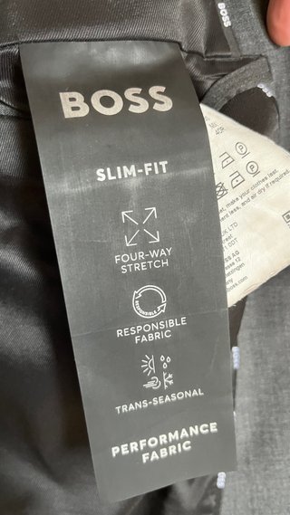 Traje BOSS Gris talla 50