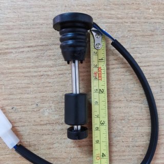Aforador para depósito de gasolina o aceite