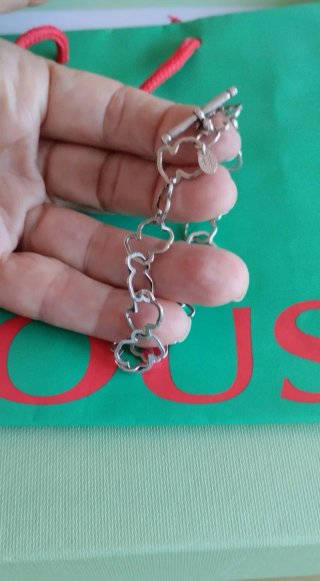 Pulsera carrusel Tous plata. Con embalaje original