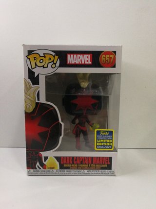 Objetos Insólitos Funko Dark Captain Marvel 657