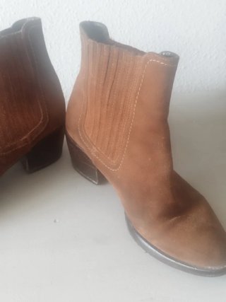 Botas cowboy ante marrón