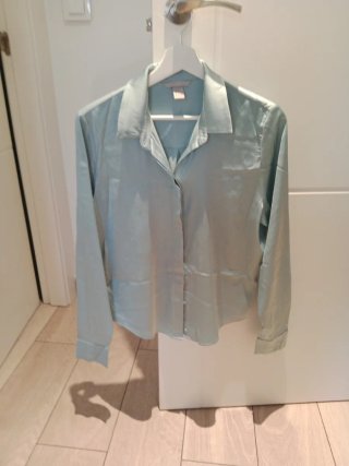 Camisa H&M Turquesa Talla M
