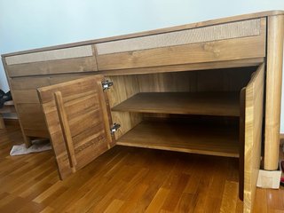 Muebles salon, tv y aparador teca