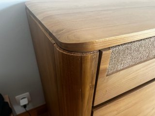 Muebles salon, tv y aparador teca