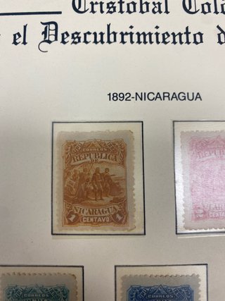 Col. temática Sellos Cristóbal Colón 1892-1939