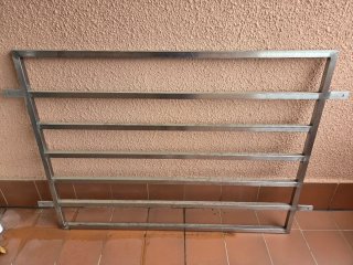Reja Seguridad INOX Ventana
