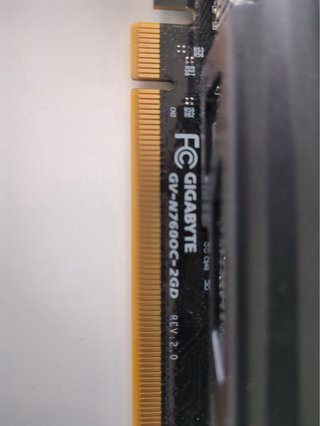 Gigabyte GeForce GTX 760 Tarjeta Gráfica todo bien